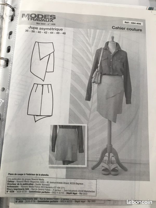Patron couture femme (image 1)
