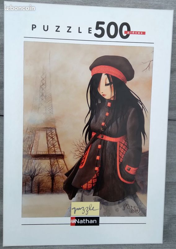 Puzzle 500 pièces "Adelais" de chez Nathan (image 1)