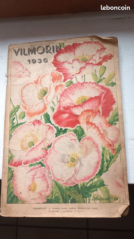 Catalogue Vilmorin 1936 - Graines, Plantes Et Jardin D'antan