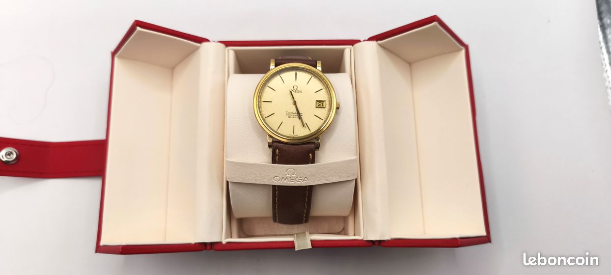 Montre Vintage Clyda Paris – Boîtier Et Bracelet Plaqué Or – Occasion