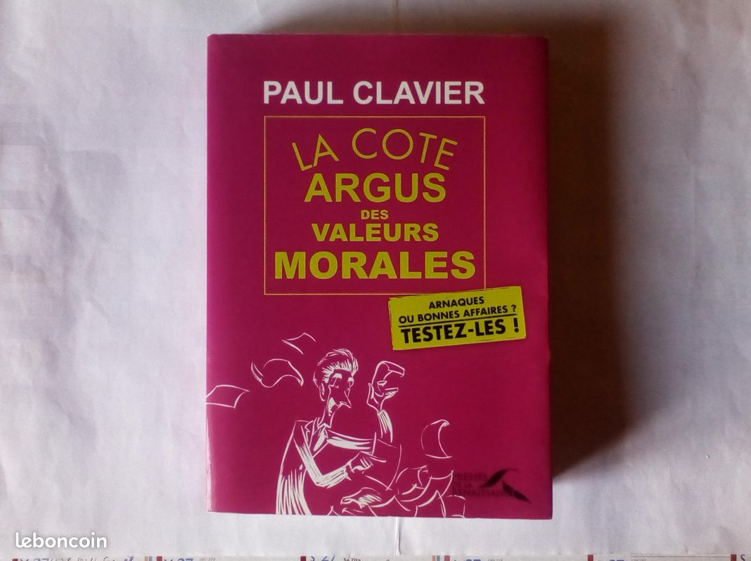 La cote argus des valeurs morales ( Paul Clavier) (image 1)