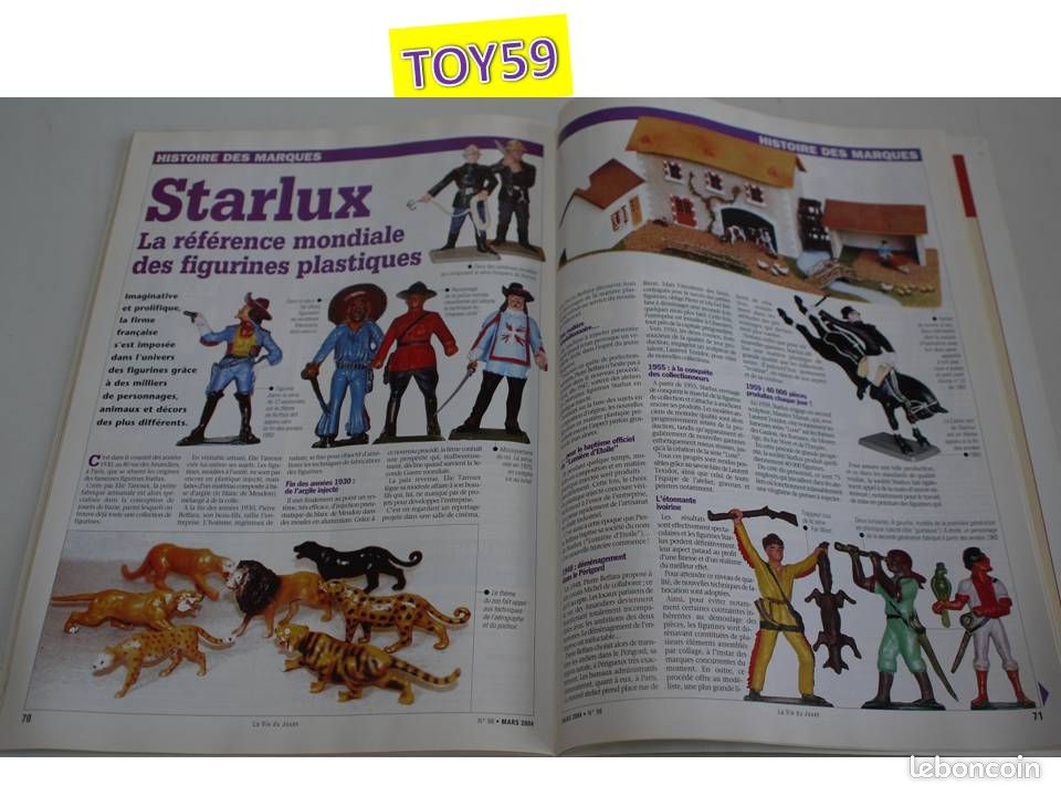 La Vie du Jouet: FIGURINES STARLUX -jo (image 2)