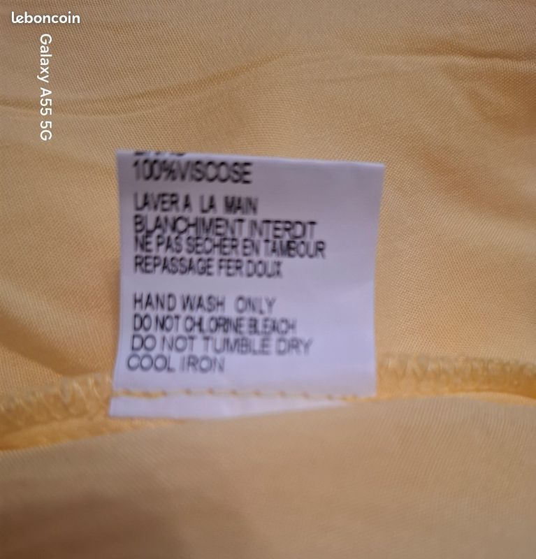 Robe longue imprimée Nina Kaufmann. Taille S mais taille 42 (image 7)