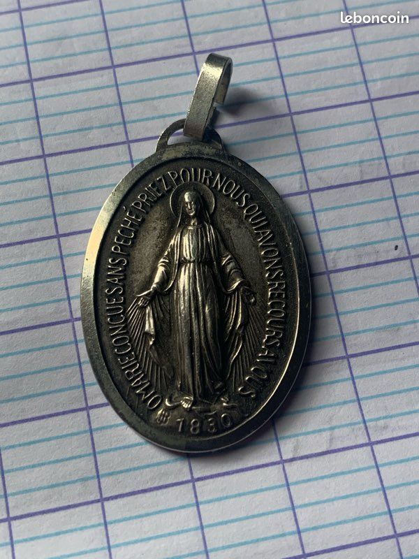 Médaille miraculeuse argent (image 1)
