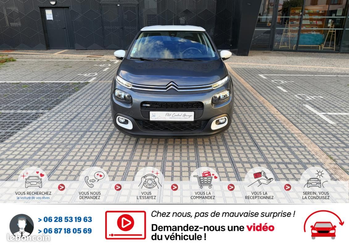 Citroën C3 1.2 i 82cv Feel 💳 x12 Vitres Crit'Air 1*Ct Kit Distribution Entretien Complet Ok*Véhic... (image 6)