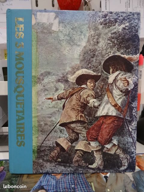 Les 3 mousquetaires trésor de l'aventure Hachette 1982 (image 1)