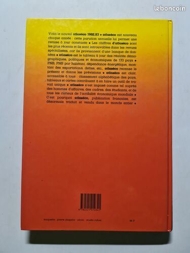 [Livre] Atlaseco 1982-1983 - Bon état (image 2)