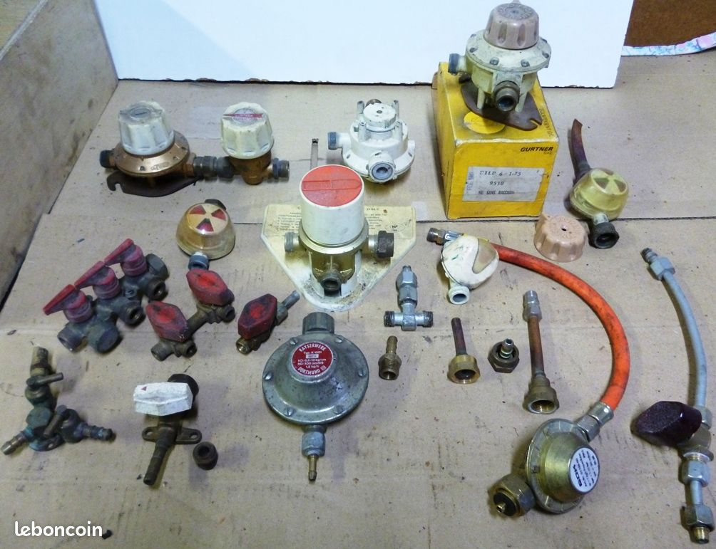Gaz, propane: : detendeurs GURTNER -CLESSE MANDET , robinets, coupleurs, etc..... (image 10)