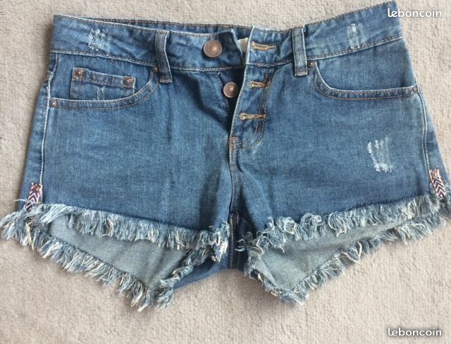 Short en jean Springfield comme neuf (image 1)