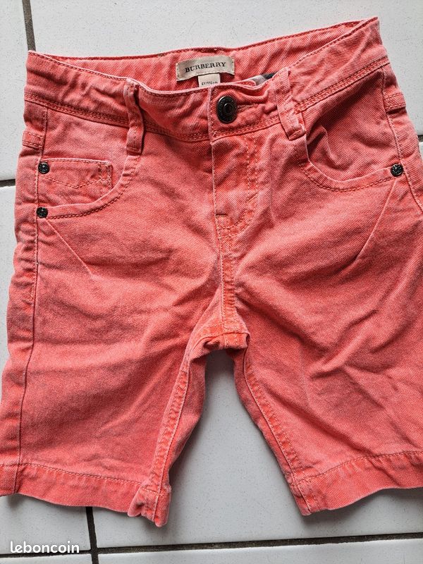 Bermuda BURBERRY corail 6A (image 1)