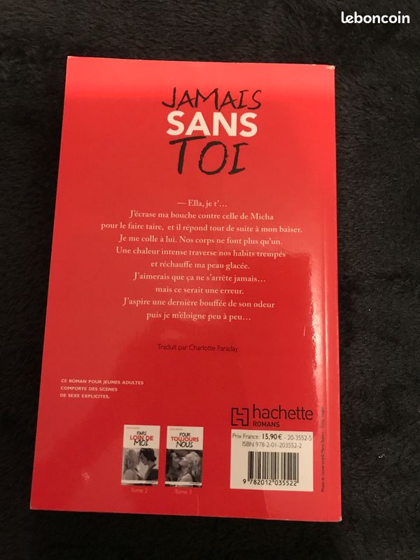 Livre - Jamais sans toi de Jessica Sorensen (image 2)