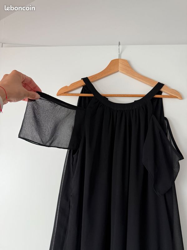 Robe Marine à Rayures 'Voilier' - Manches Longues, Taille 40/42 - La Mode Est à Vous