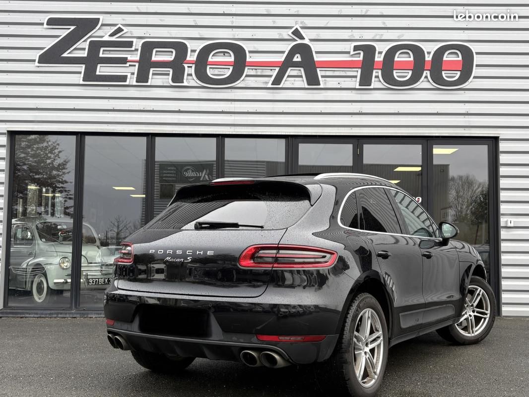 Porsche Macan S diesel 3L V6 258CH ( PDLS+, Siège chauffant av/arr, Toit ouvrant) (image 21)