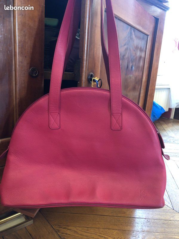 Sac en cuir Kenzo vintage (image 1)