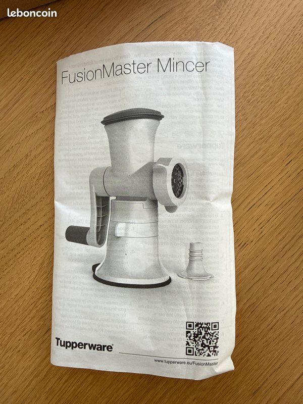 Adaptachef hachoir+sorbetière tupperware neuf - Arts de la table