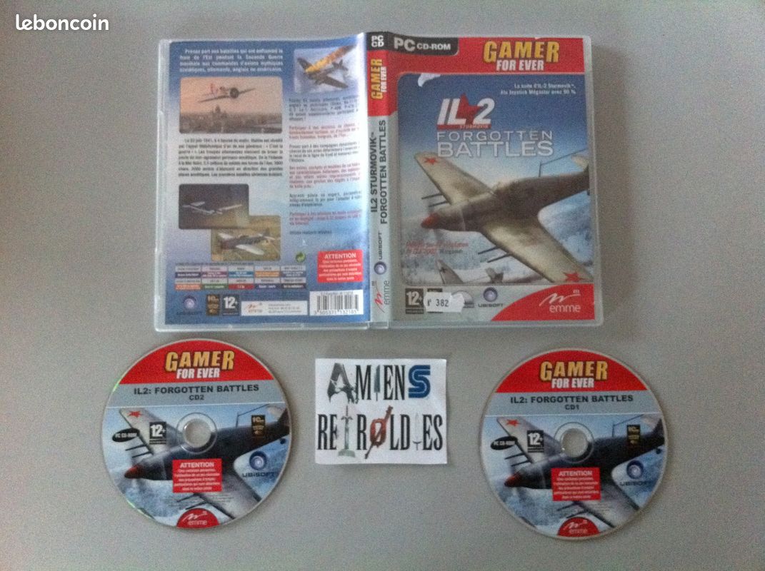 Jeu PC Ancien : IL-2 STURMOVIK (2008) - édition Mindscape - Pour Windows XP - Occasion état Correct