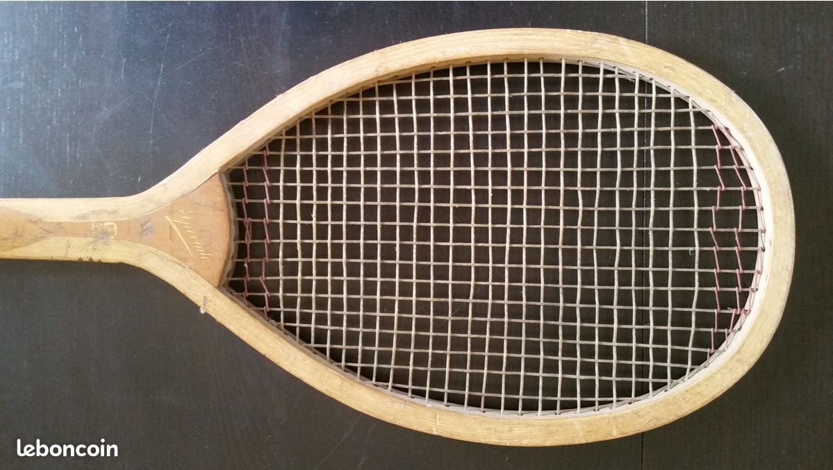 Raquette De Squash Vintage BM Advance 339-2 - Bois - Collection