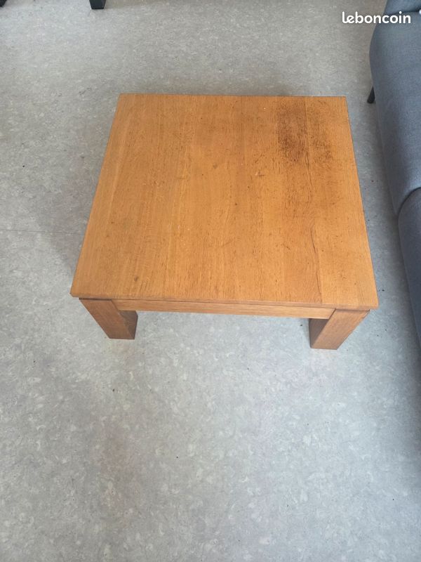 Table basse en bois massif (image 2)