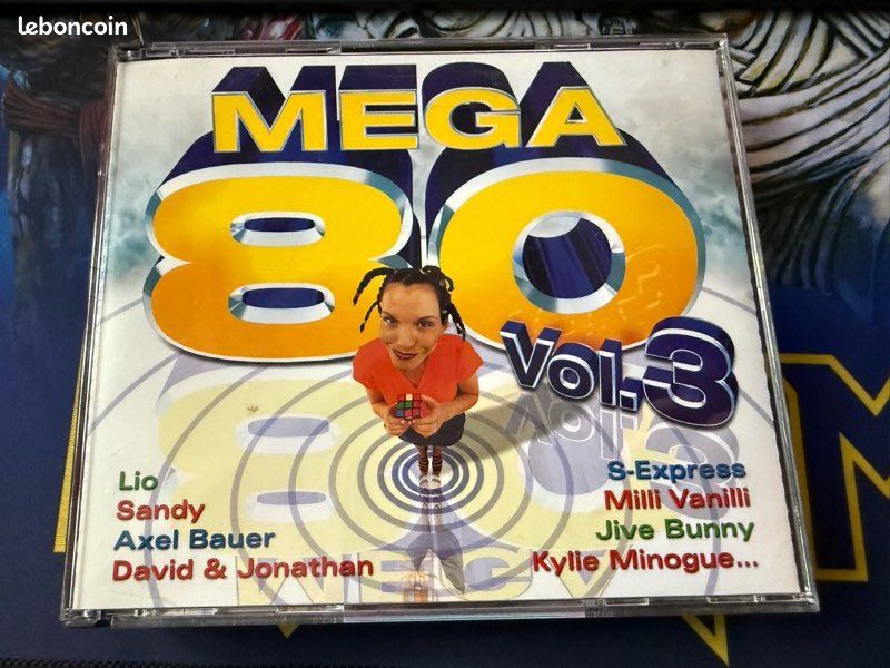 Coffret cd mega 80 vol 3 comme neuf (image 1)