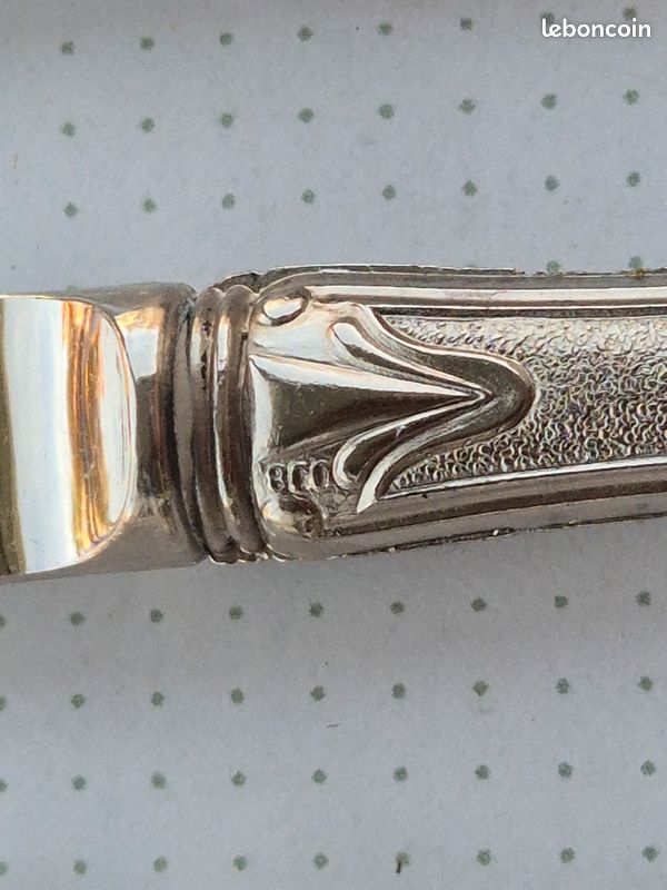 Pelle à tarte - argent massif - orfèvrerie Wolfers