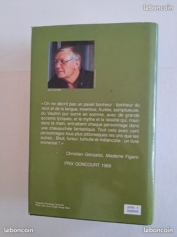 Livre de Jean Vautrin (image 2)