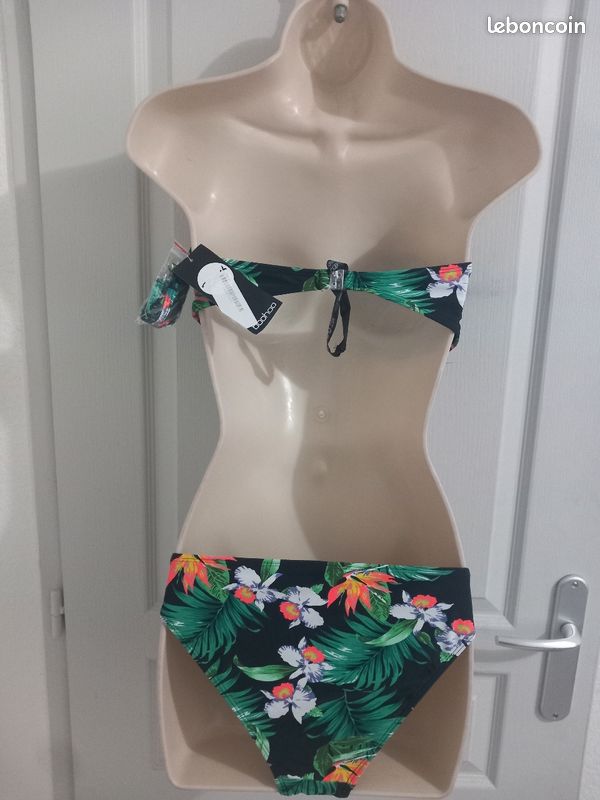 Maillot de bain Boohoo 2 Pièces taille 38 (image 9)