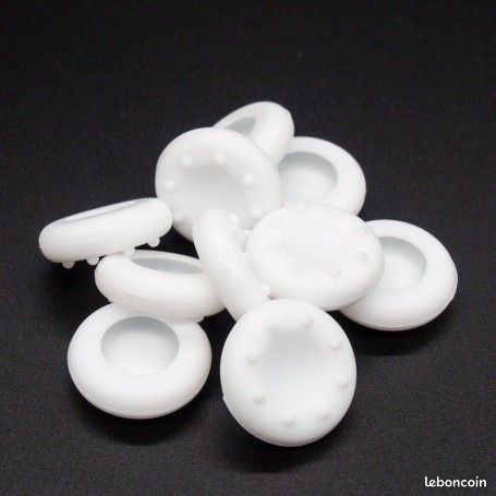 Lot De 8 Grips Silicone Pour Manettes PS4, Xbox One, Xbox 360, PS3 - Protection Antidérapante Neuf
