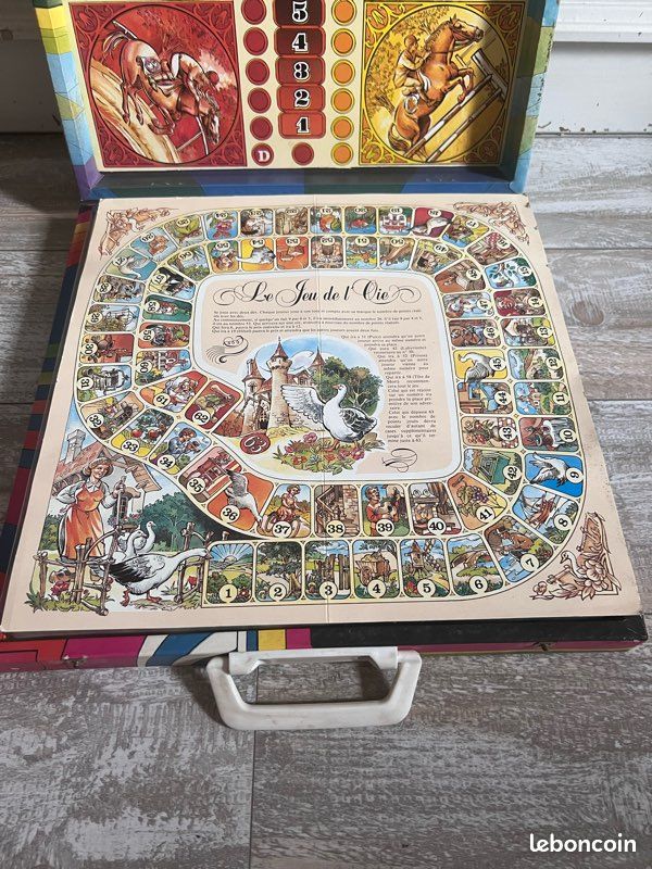 Mallette Jeux De Société Vintage – NEUVE Et Rare, Sans Marque