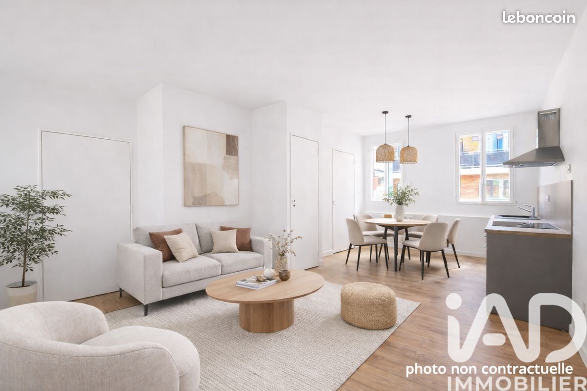 Appartement 2 pièces 44 m²