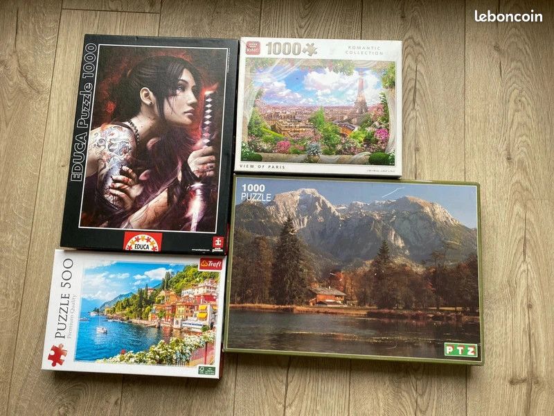 Lot de 5 puzzles neufs (image 1)