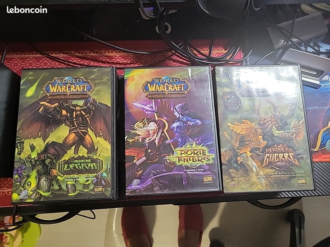 Lot WoW TCG (Decks, Raid, Cartes Oversize (image 5)