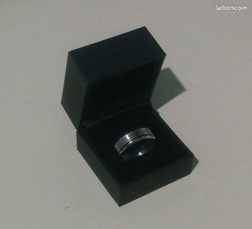 Bague Homme Margalith En Acier Blanc - Marc Orian, Neuve Avec étiquettes
