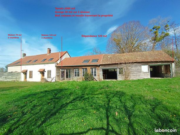 Moulin 4 pièces 300 m²