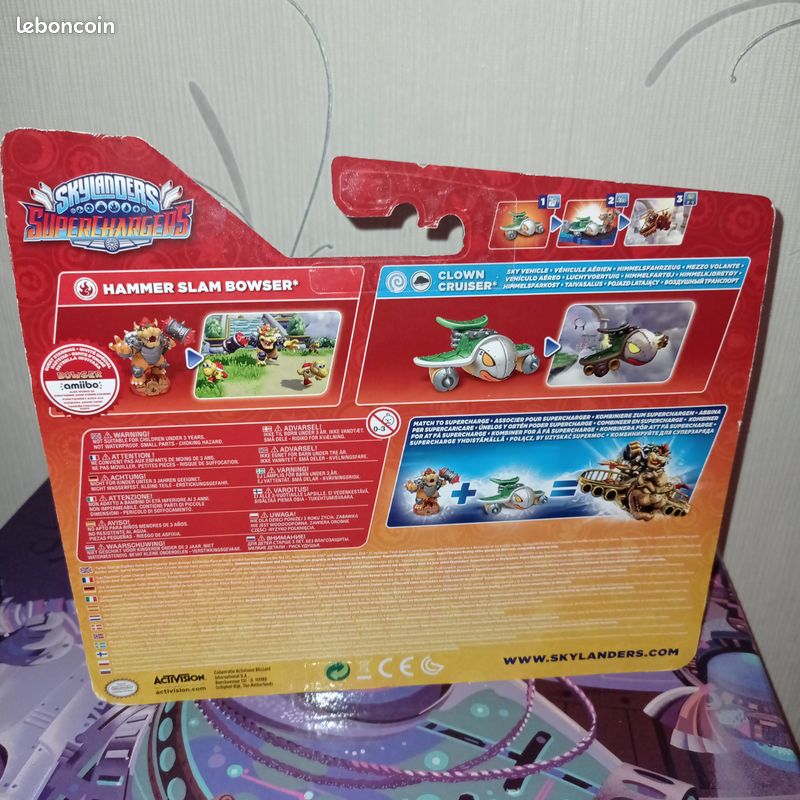 Figurine Amiibo Skylanders Donkey Kong Combo Pack - NEUF Sous Blister