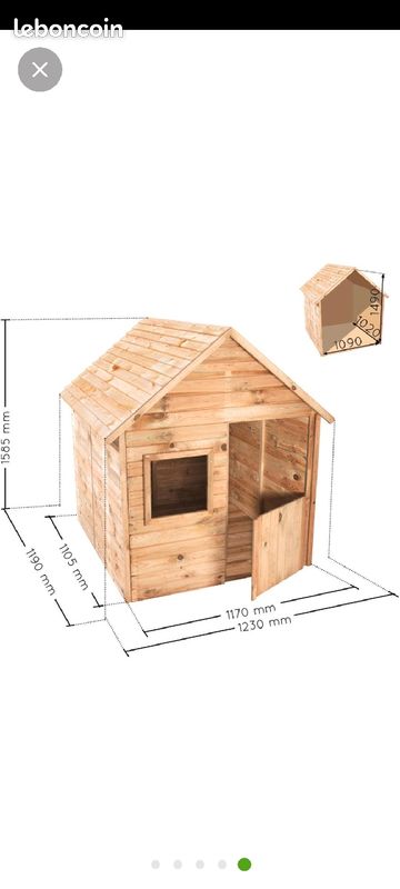 Maisonnette en bois (image 3)