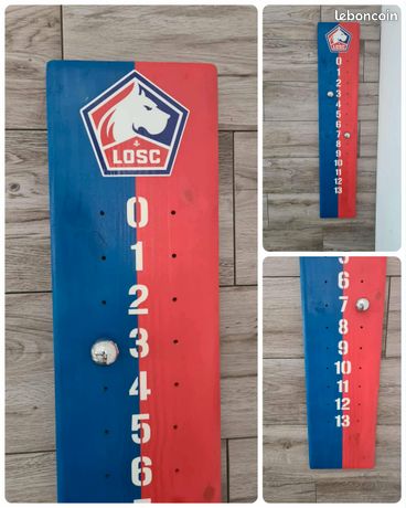 Panneau Compteur De Points Pour Pétanque - Diamètre 30cm, PVC 5mm - Aiguilles, Style Traditionnel