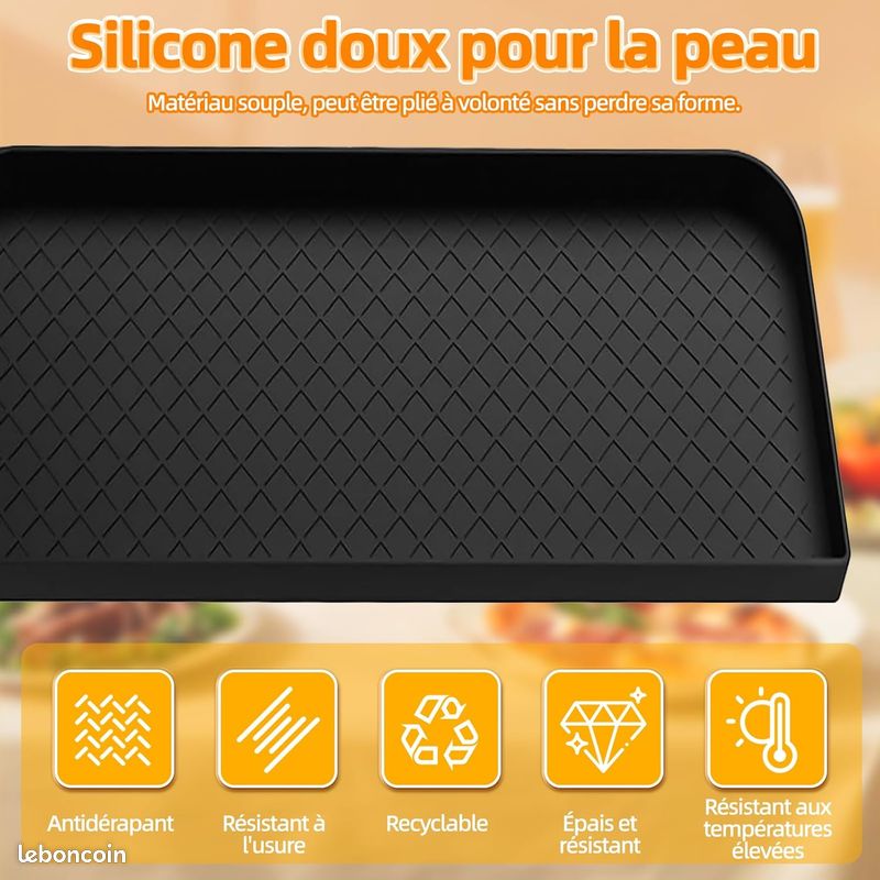 Tapis en silicone polyvalent pour COSORI Air Fryer 10L Twinfry (image 6)