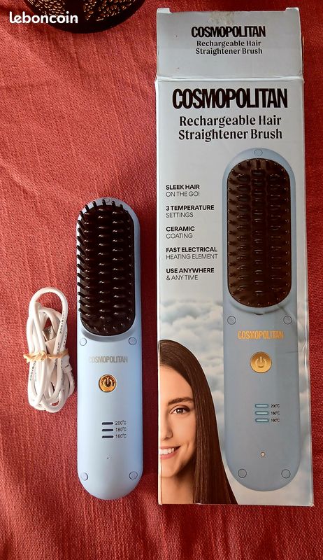 Brosse lissante rechargeable Cosmopolitan (image 2)