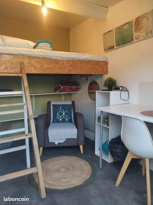 Appartement a louer cherbourg-en-cotentin - 1 pièce(s) - 12 m2 - Surfyn