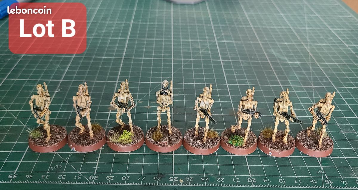 Lot B - Droid B1 Star Wars Legion - Jeux & Jouets