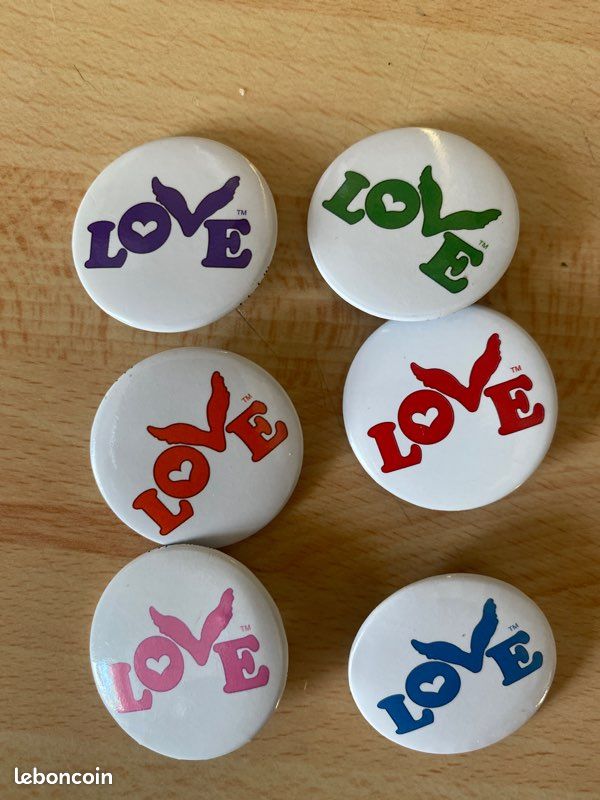 Lot de badges Coldplay (image 3)