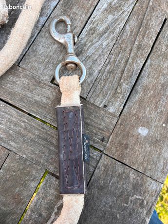 Tête de cheval antique à l'intérieur d'un fer à cheval porte-bonheur en cuivre laiton - Décoration