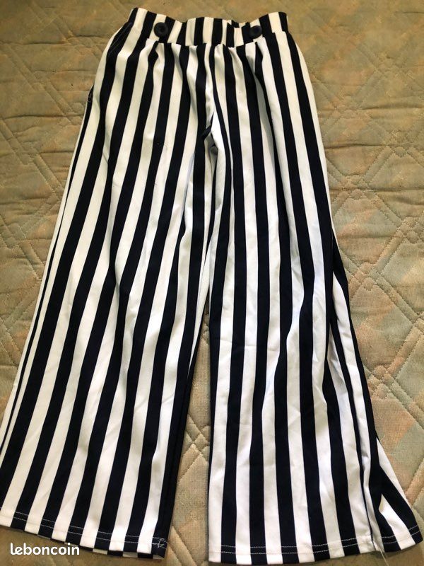 Pantalon à rayures enfant de 14y (image 1)