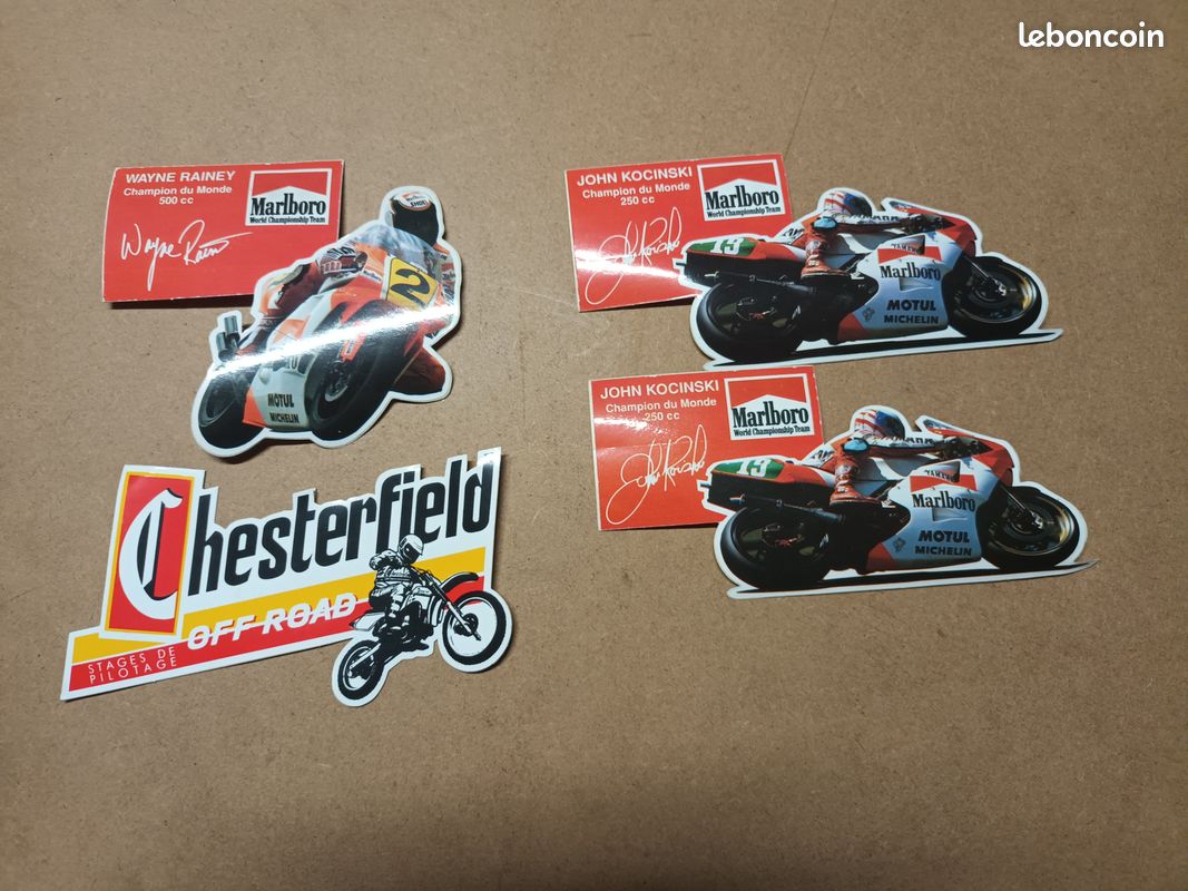 Moto autocollants vintage (image 2)