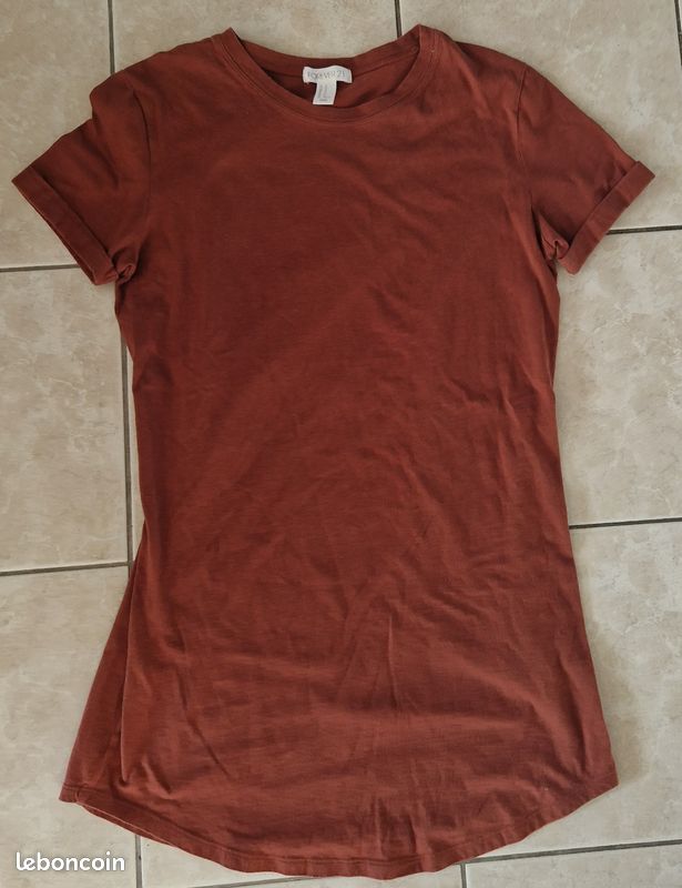 Robe droite marron Forever 21 taille M (image 3)