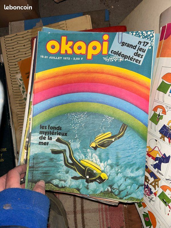 Lot 25 Revues rétro/vintage Okapi (image 7)