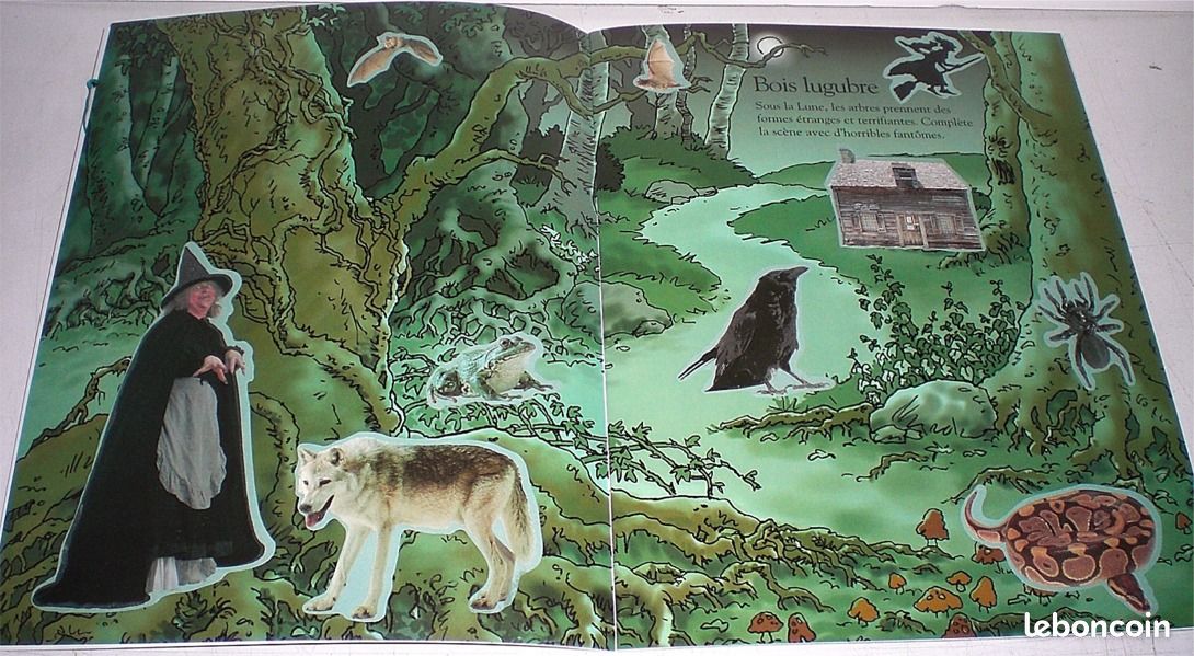 2 livres avec 60 autocollants REPOSITIONNABLES / Lve60 (image 3)