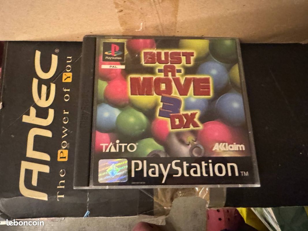 Jeu PS1 : Bust-A-Move 2 - Version PlayStation 1 - Bon état - Complet Avec Boîtier Et Notice
