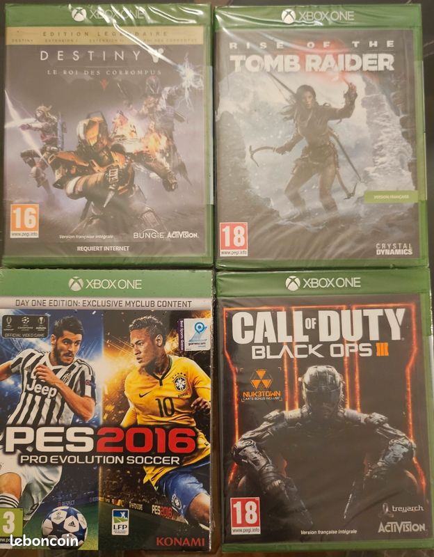 Jeu Rise Of The Tomb Raider Xbox One - Version Neuve Sous Blister, PEGI 18