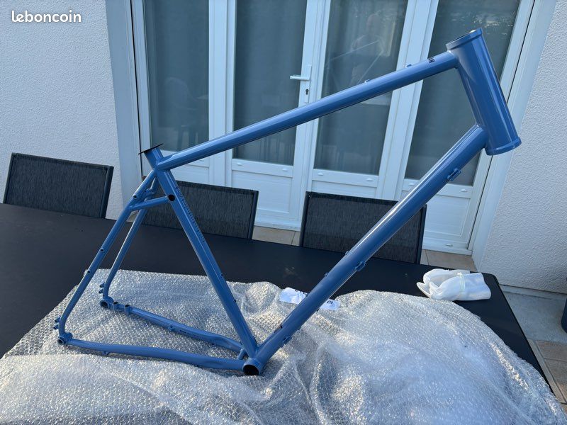 Cadre Gravel acier Tange Champion Équipements vélos